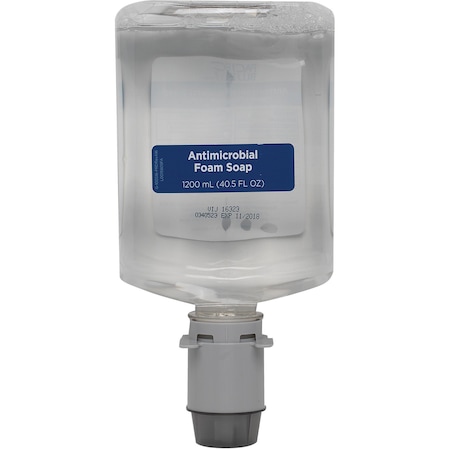 Pacific Blue 40.6 fl oz (1200 mL) Antimicrobial Foam Soap Automated Touchless Dispenser Refills Touchless GPC43822